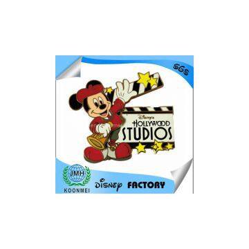 custom disney pin lapel pin badge medal coin manufacturer in China