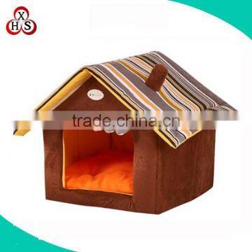 Custom wholesale luxury pet dog beds house soft plush pet dog bed