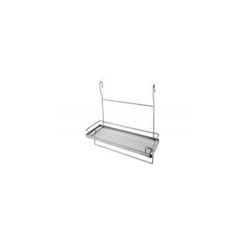 Single Tier Kitchen Rack with Towel Bar