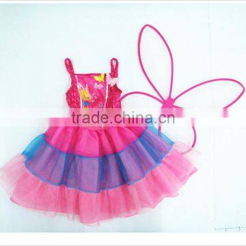 Fairy Tale Princess Cinderella Dresses for Girls Cosplay Costume