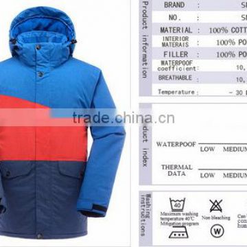 OEM snow jackets ski jacket bomber jacket Factory price