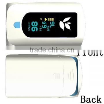 Hot Sale Finger Pulse Oximeter Massage SpO2 Sensor Bar Graph Pulse Waveform Display