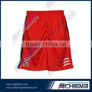 2017 men's fashion style lacrosse shorts college lacrosse uniform custom