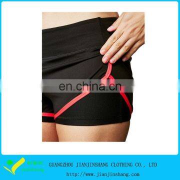 High Performance Dri Fit Cool Dry Pipied Golf Running Shorts For Women