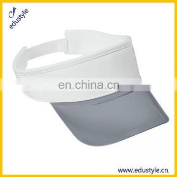 Wholesale Custom Adjustable White Blank Sun Visor Cap For Women