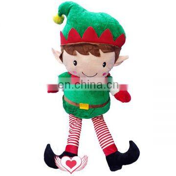 Wholesale Cartoon Stuffed Soft Toy Plush Rag Christmas Elf Custom New Christmas Plush