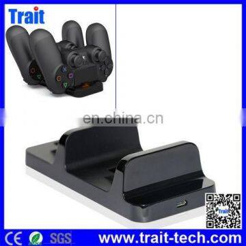 High Quality New DOBE USB Charging Dock Station Stand for PS4 Game Controller Black Charger