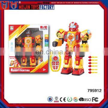 Wholesale remote control robot toy rc robot with light and music for sale