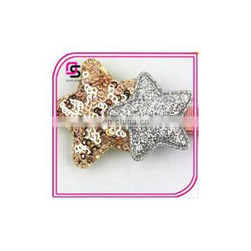 popular fashion hair accessory for girls star pins