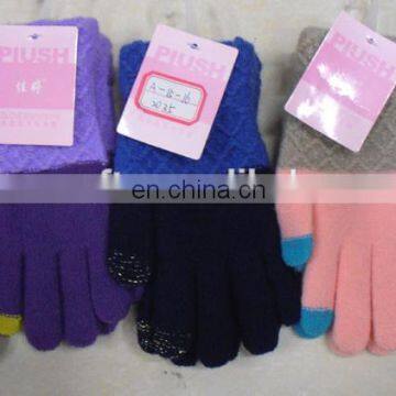 Acrylic Smart finger touch gloves