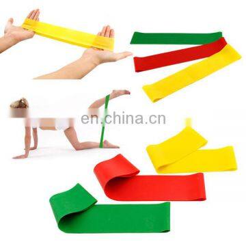 Assisted latex Resistance Bands Loop latex gym bands