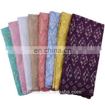 2016 Best quality swiss voile lace for african wedding parties dress LW16040410