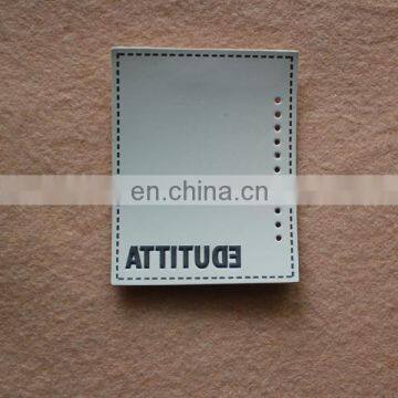 Faux Jeans PU Leather Labels Custom Embossed for Jeans, Jeans Labels photo-5