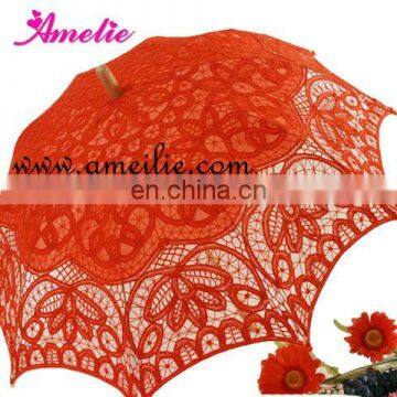 Cute Colorful Wedding Red Umbrellas