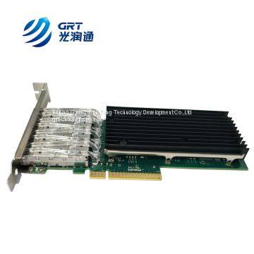 F1004E Intel XL710 4-port SFP+ Fibre Optic NIC SFP 10g Network Card photo-4