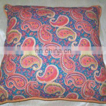 India Supplier 100% Cotton Stylish Colorful Cushion Cover