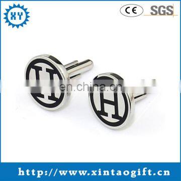 New design cheap promotion custom cufflink for mens shirts