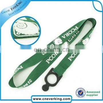 hand free lanyard with bottle holder direct from manufacturer