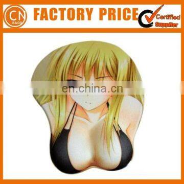 Custom Cheap Price Promotional Silicon Custom Boob Mouse Pad