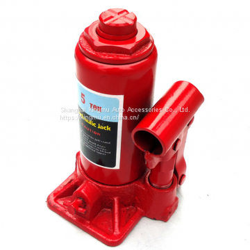 Portable Car repair Tool Kit Lifting Big Red Hydraulic Bottle Jack, 2 Ton Capacity