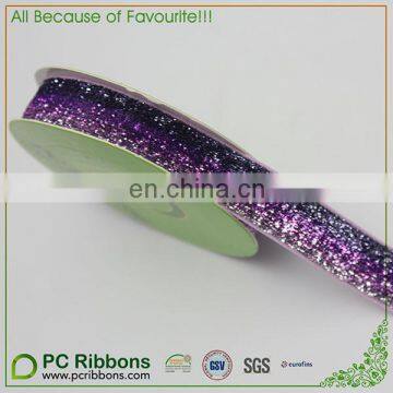 Glitter Pattern and Home Textile,Belt Use purple glitter fabric