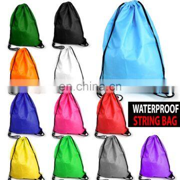 Drawstring shoe bags School Drawstring Book Bag Sport Gym Swim PE Dance Shoe Backpack Drawstring Bags