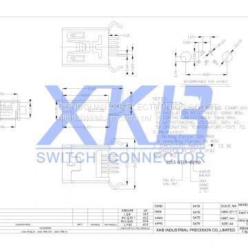 Hot Sale Vertical MINI USB Socket With Good Price photo-2