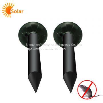 Solar Sonic Vibration Pest Repellent for Mole Rat Rodent photo-3