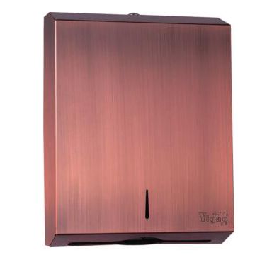 Stainless steel paper towel dispenser