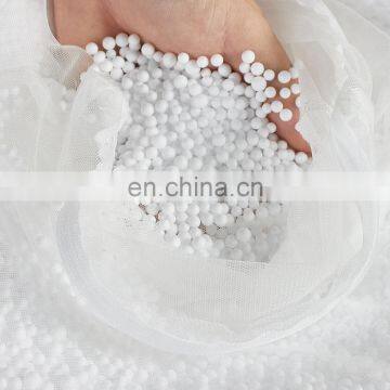 High Quality All Black Embroidery Logo Cotton Cover Foam Beads Meditation Cushion photo-6