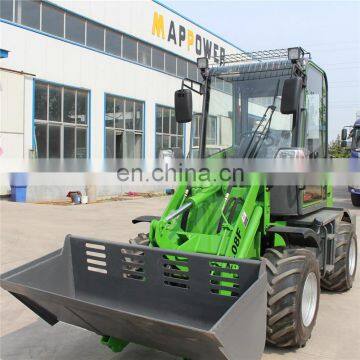 New Condition 0.8 Ton Small Wheel Loader Mini Front Loader For Sale