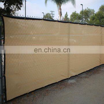 Gen Black Fence Privacy Screen Windscreen Shade Cover Mesh Fabric (Aluminum Grommets) Home, Court, or Construction