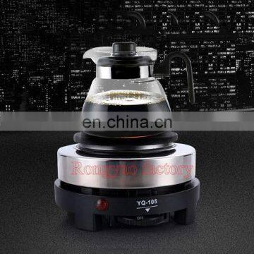 RY-Yq-105 Convenient Wholesale 500W Mini Coffee Stove Mocha Pot Furnace Domestic Electric Heating Tea/Coffee/Soup photo-5