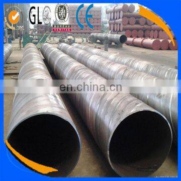 API 5L X52 SCH40 Spiral rubber coated steel pipe