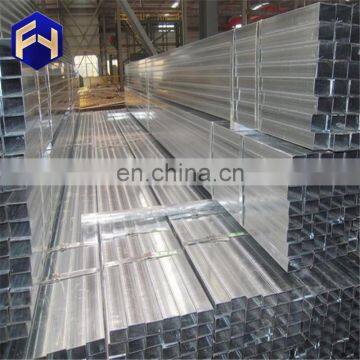 AX Steel Group ! 150x50 75*75*3.3mm hot dipped galvanized square tube with low price