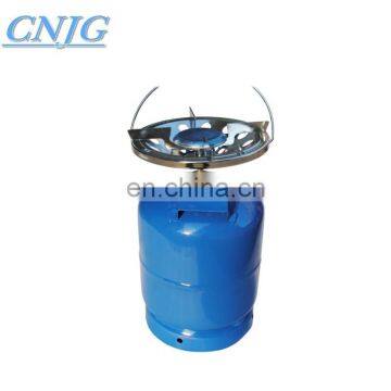 Factory Supply 3kg 7.2L Empty Propane Cooking Gas Cylinder