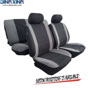 DinnXinn Mercedes 9 pcs full set woven car seat cover fabric supplier China