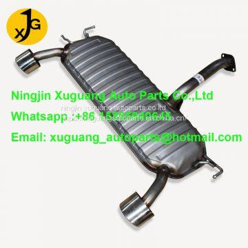 hyundai tucson kia sportage rear exhaust mufflers from ningjin xuguang autoparts