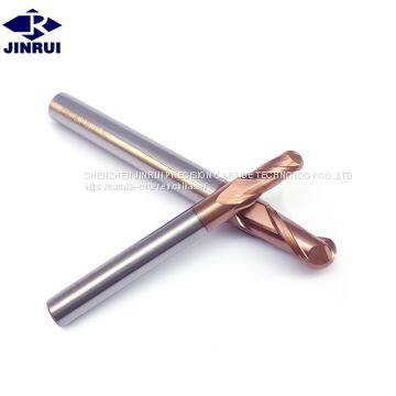 JR104 Carbide Ball Nose End Mill Coating for Stainless Steel