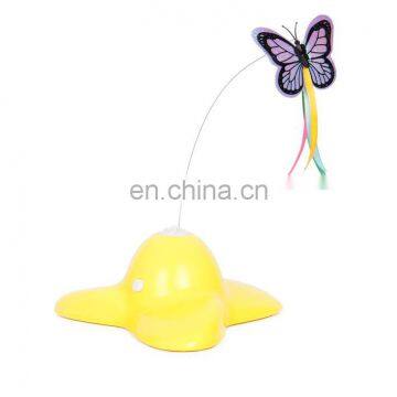 Electronic butterfly cat toy cat teaser interactive toy for cat playing