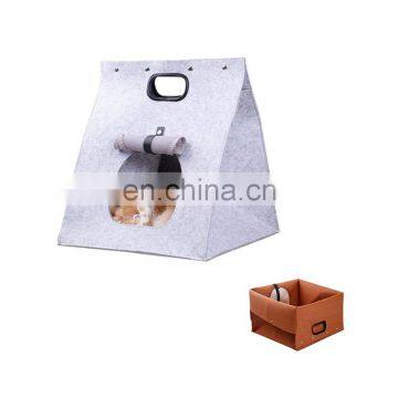 Lovely Felt Pet Dog Cave House Dog Bed Cat Nest photo-5