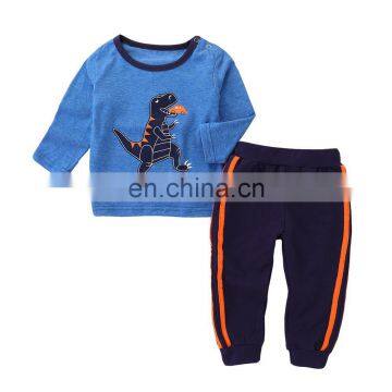 Wholesale boy clothing set kids clothes for baby 2 pieces set