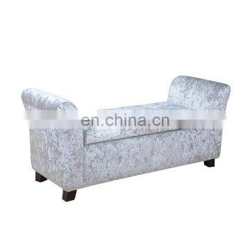 Excellent Made in China Custom Accept Sliver Color Seat Storage Bench photo-2
