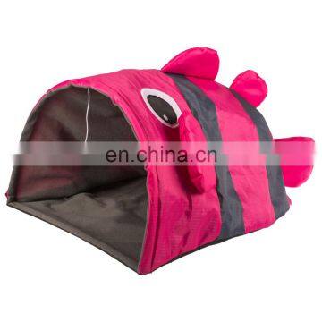 Animal shape durable fabric waterproof crinkle cat tent