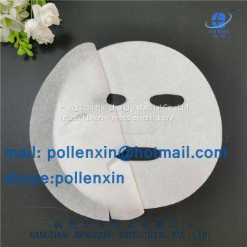 Dry Nonwoven Ramie Fiber Face Mask or Facial Skin Mask Sheet