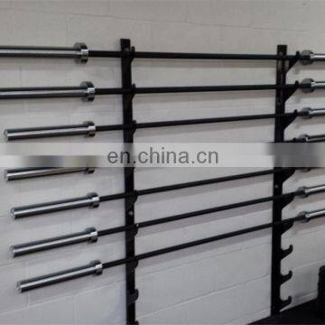 New Design Barbell Rack Save Space used in Gym Fitness Equipment Wall Barbell Rack BW7071