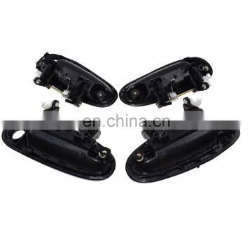 Free Shipping! For TOYOTA COROLLA 93-97 Outside Door Handle Front Left Right Black 4 PCS