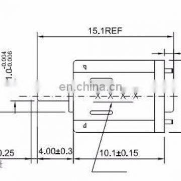 Precision Metal Brush 1.5-3V High Speed DC Miniature Motors K10 photo-4