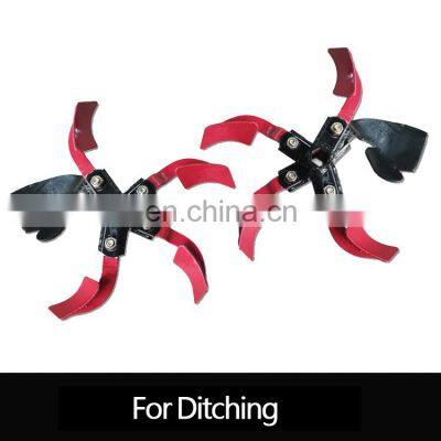 Factory Price Tilling Machine Gear Structure Mini Tiller For Ditching photo-5