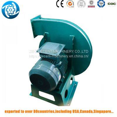 Cement plant air blower with air damper